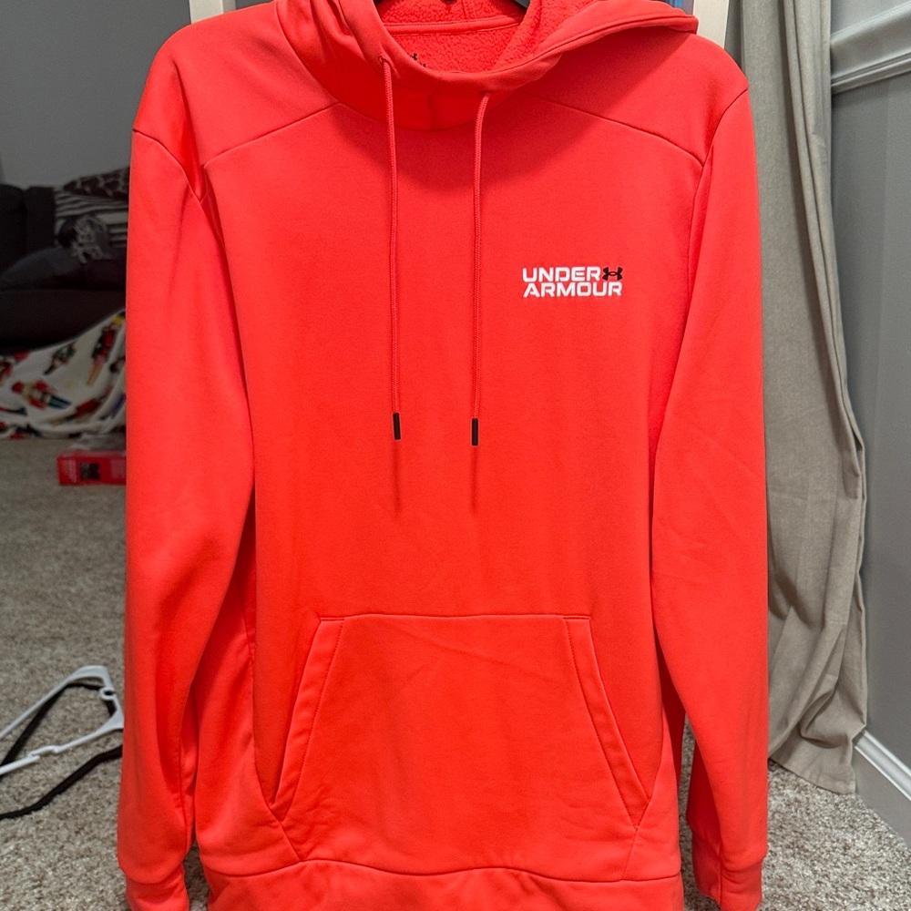 Under Armour Men's Bright Orange Hoodie